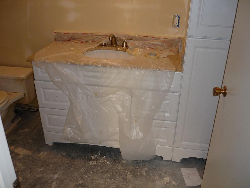P1010101.JPG - The new vanity and faucet have been installed