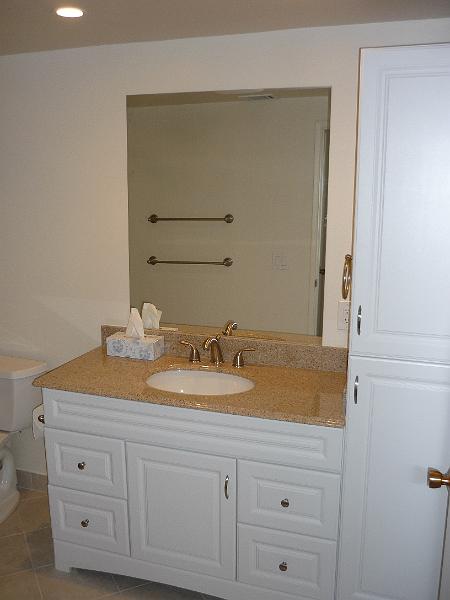 P1020706.JPG - Mirror is up and the towel ring is installed