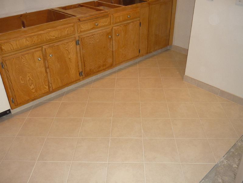 P1010127.JPG - The new tile floor has been installed.