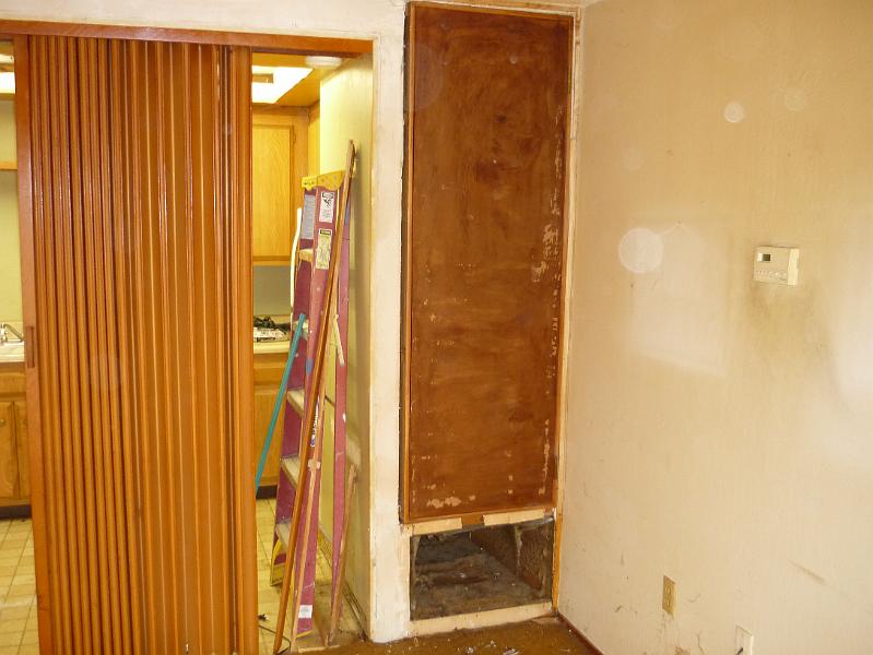 P1010070.JPG - Paneling removed.